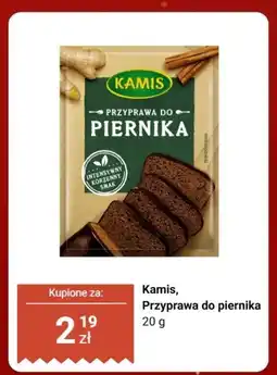 Biedronka Przyprawa do piernika Kamis oferta