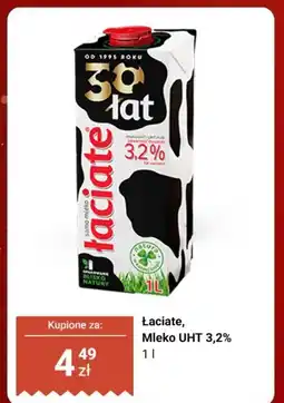 Biedronka Mleko UHT 3,2% Łaciate oferta