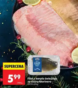 Biedronka Filet z karpia świeżego ze skórą Marinero oferta