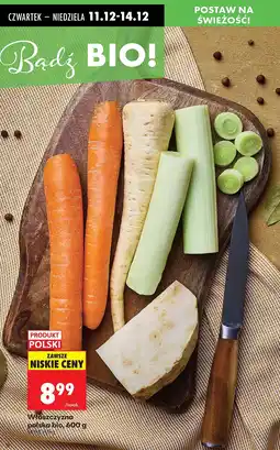 Biedronka Włoszczyzna polska bio Biedronka oferta