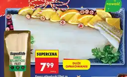 Biedronka Dorsz atlantycki filet ze skórą, porcja rodzinna SuperFish oferta