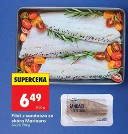 Biedronka Filet z sandacza ze skórą Marinero oferta