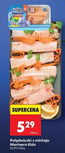 Biedronka Polędwiczki z mintaja Marinero Kids oferta