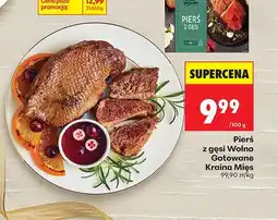 Biedronka Pierś z gęsi Wolno Gotowane Kraina Mięs oferta