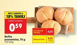Biedronka Bułka poznańska Biedronka oferta