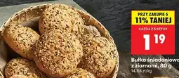 Biedronka Bułka śniadaniowa z ziarnami Biedronka oferta