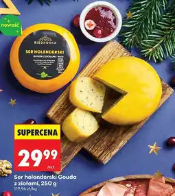 Biedronka Ser holenderski Gouda z ziołami Biedronka, 250 g oferta