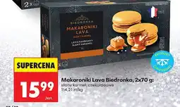 Biedronka Makaroniki lava Biedronka słony karmel oferta