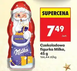 Biedronka Czekoladowa figurka Mikołaj Milka oferta