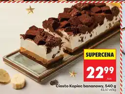 Biedronka Ciasto Kopiec bananowy Biedronka oferta