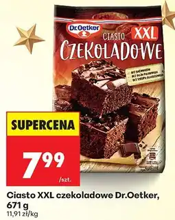 Biedronka Ciasto XXL czekoladowe Dr.Oetker oferta