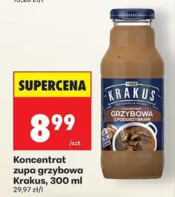Biedronka Koncentrat zupa grzybowa Krakus, 300 ml oferta