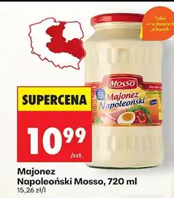Biedronka Majonez Napoleoński Mosso, 720 ml oferta