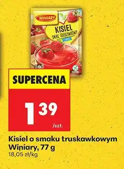 Biedronka Kisiel Kisiel o smaku truskawkowym Winiary oferta