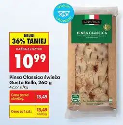 Biedronka Pinsa Classica świeża Gusto Bello, 260 g oferta