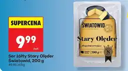 Biedronka Ser żółty Stary Ołęder Światowid, 200 g oferta