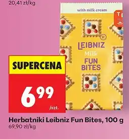 Biedronka Herbatniki Leibniz Fun Bites, 100g oferta