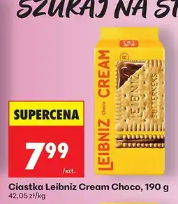 Biedronka Ciastka Leibniz Cream Choco, 190g oferta