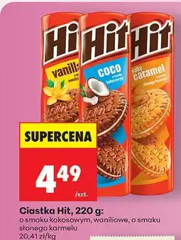 Biedronka Ciastka Hit, 220g różne smaki oferta