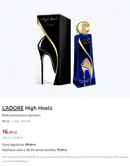 Rossmann L'adore High Heels woda perfumowana oferta