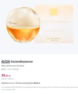 Rossmann Avon Incandessence oferta