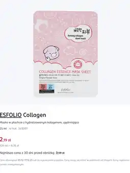 Rossmann Maska z hydrolizowanym kolagenem oferta