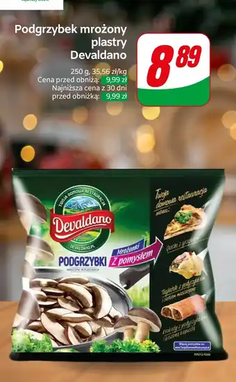 Podgrzybek mrożony plastry Devaldano