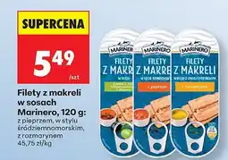 Biedronka Filety z makreli w sosach z pieprzem Marinero oferta
