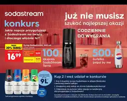 Biedronka Syrop Sodastream różne rodzaje, 440 ml oferta