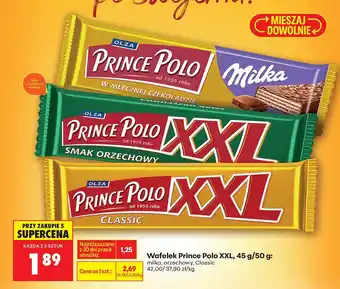 Biedronka Wafelek Prince Polo XXL Classic oferta