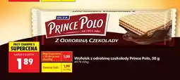 Biedronka Wafelek z odrobiną czekolady Prince Polo oferta