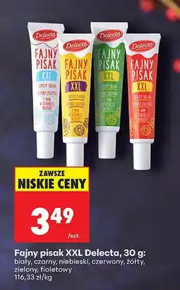 Biedronka Fajny pisok XXL Delecta, 30 g - fioletowy oferta