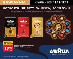 Biedronka Kapsułki do ekspresu Nespresso, 10 szt.: Espresso Lavazza oferta