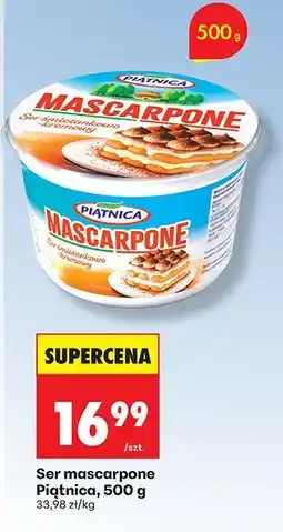 Biedronka Ser mascarpone, 500 g Piątnica oferta