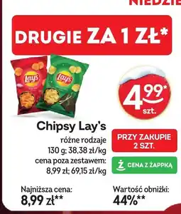 Żabka Chipsy Lay's oferta