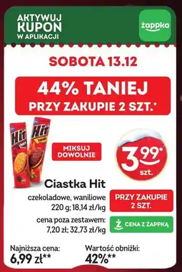 Żabka Ciastka Hit waniliowe oferta