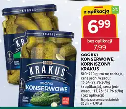 Stokrotka Ogórki konserwowe Krakus oferta