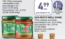 Stokrotka Sos pesto Well Done oferta