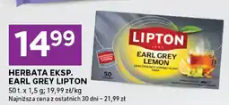 Stokrotka Herbata ekspresowa Earl Grey Lemon Lipton oferta