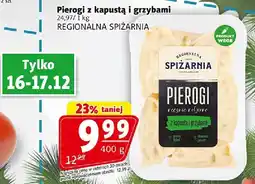 Prim Market Pierogi z kapustą i grzybami Regionalna Spiżarnia REGIONALNA SPIŻARNIA oferta