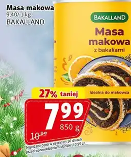 Prim Market Masa makowa z bakaliami BAKALLAND oferta