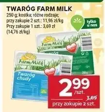 Stokrotka Twaróg Farm Milk kostka różne rodzaje oferta