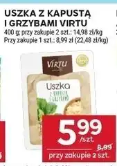 Stokrotka Uszka z kapustą i grzybami Virtu oferta