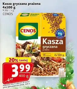 Prim Market Kasza Kasza gryczana prażona 4x100 g CENOS oferta