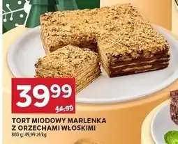 Stokrotka Tort miodowy Marlenka z orzechami włoskimi oferta