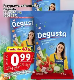 Prim Market Przyprawa uniwersalna Degusta różne rodzaje 0,75-1 kg oferta