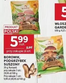 Stokrotka Borowik podgrzybek suszony Bunaset oferta