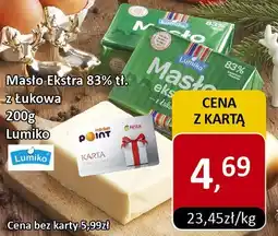 Market Point Masło Ekstra 83% tł. z Łukowa 200g Lumiko oferta