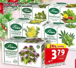 Prim Market Herbatka ziołowa ekspresowa 20 saszetek różne rodzaje BiFix oferta