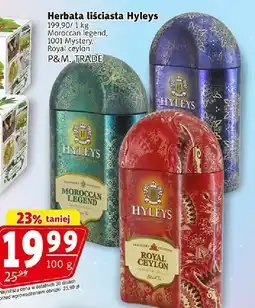 Prim Market Herbata liściasta Hyleys różne rodzaje 100g P&M. TRADE oferta